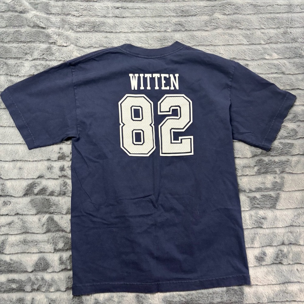 Dallas Cowboys Jason Witten 82 Navy Blue Kids XL 18-20 T-Shirt NFL Team Apparel